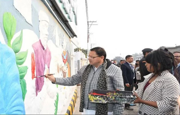 CM Dhami in Haldwani